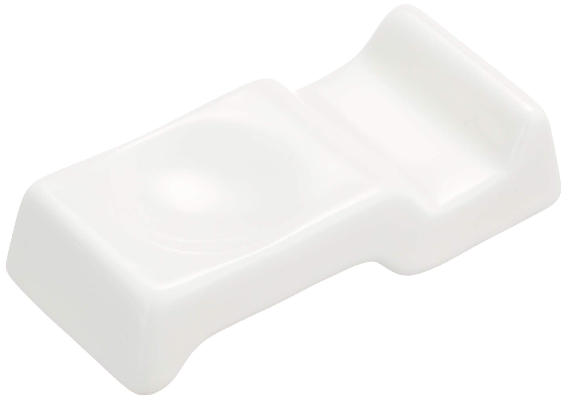 

Nishida Glossy White Spoon and Chopstick Rest 150015 (Type 4)