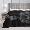Maluma Rapper Flannel Blanket Autumn Super Warm Throw Blanket for Students Living Room Pattern Bedspread Sofa Bed Cover
