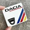 3D hliníková automobilová emblémová odznaky Zadní samolepka na kufr Pro Dacia Logan Sandero Duster Lodgy Spring Jogger Dokker Stepway RS Příslušenství