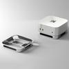 Stolní stojánek Zvýšení počítače Prachotěsná základna Chladicí držák z hliníkové slitiny Dok pro Mac mini M4/M4 Pro