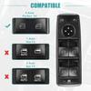 ACROPIX Front Left Driver Side Master Power Window Switch Fit for Mercedes-Benz C300 - Pack of 1 Black