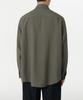 MUSINSA STANDARD Relaxed Linen-Like Shirt [Khaki Gray]