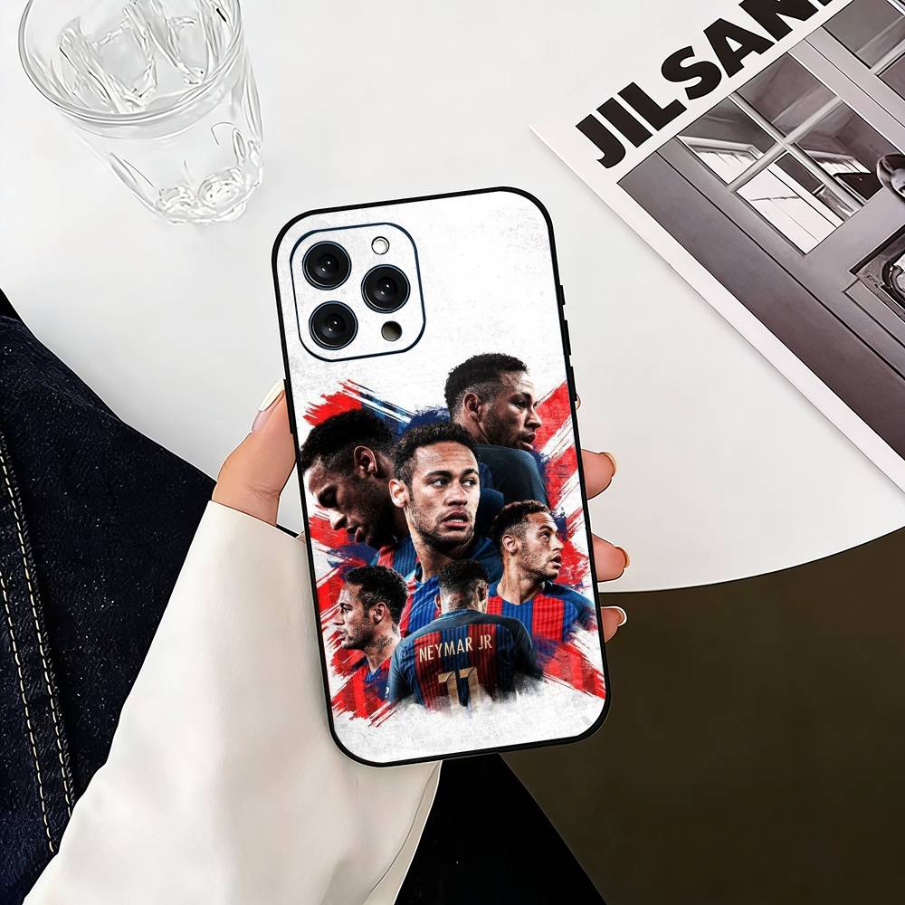

F-Футбол 10 N-Неймар J-jr Чехол для телефона Силиконовый Мягкий Для IPhone 17 16 15 14 13 12 11 X XR Plus Pro Max Plus iPhone16promax