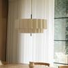Japanese Wabi Sabi Fabric Ceiling Chandeliers Living Bedroom Decor Lustre Pendant Lights Indoor Lighting Hanging Lamps Fixtures