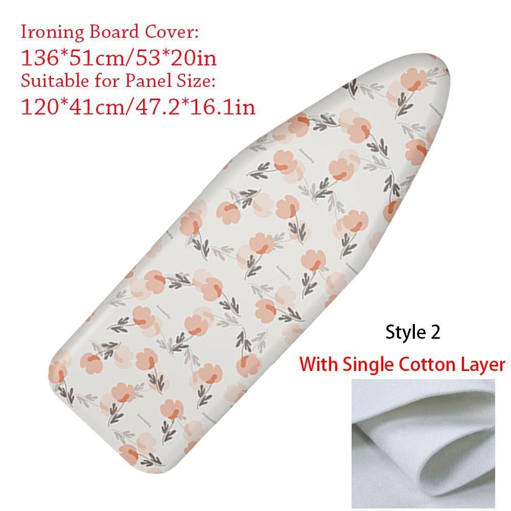 Funda universal para tabla de planchar, almohadilla gruesa estampada, acolchada, de alta calidad