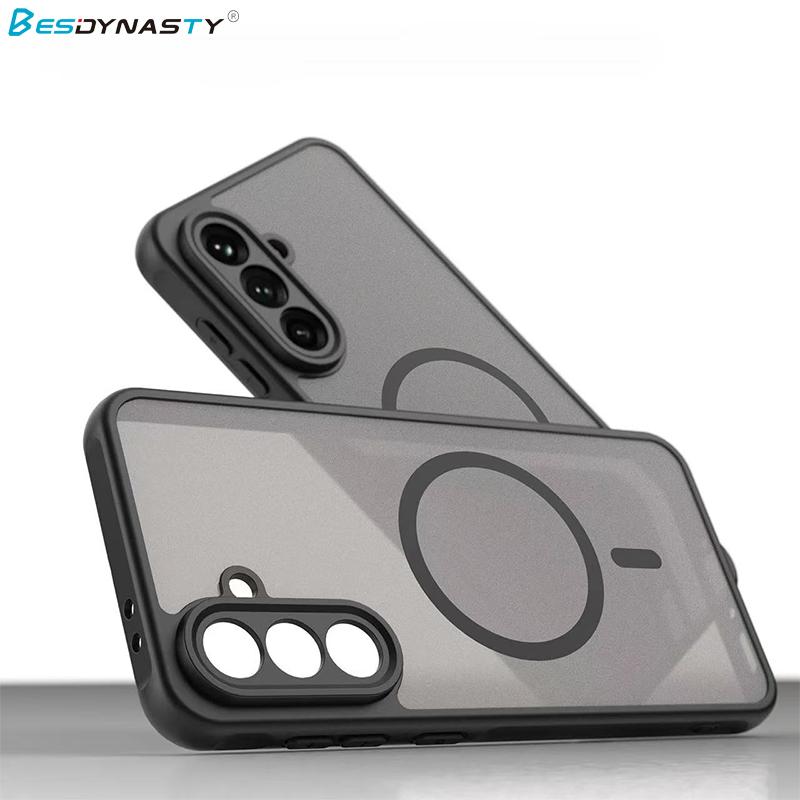 

Magsafe Magnetic Case for Samsung Galaxy A16 A36 A26 A55 A56 A35 5G Case MatteTranslucent Wireless Charge Phone Back Cover Galaxy A55 5G