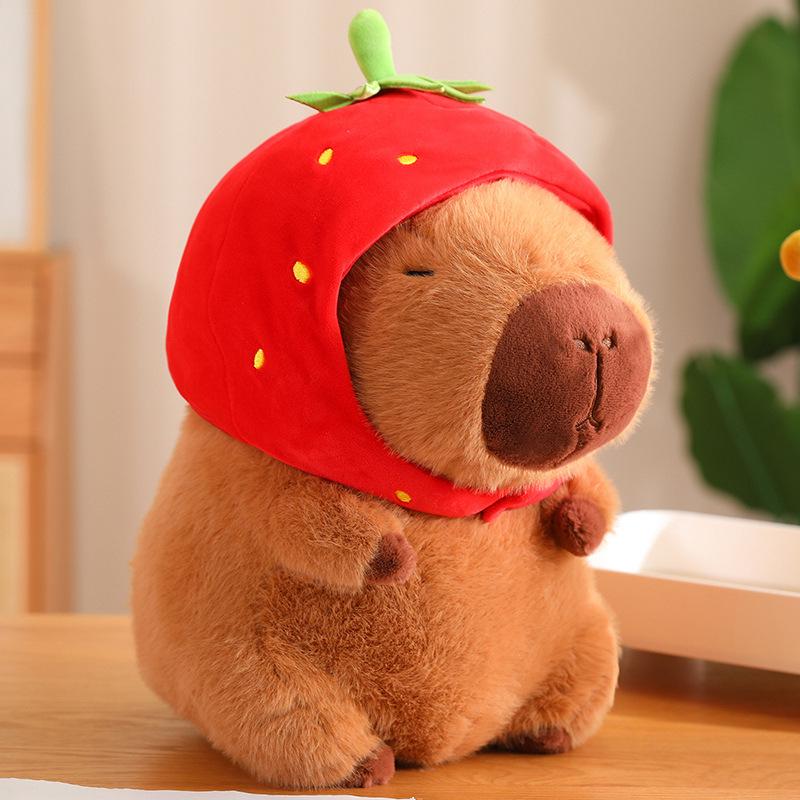 Capybara Cute Plush Doll & Pillow - Stuffed Toy Backpack Gift for Girls