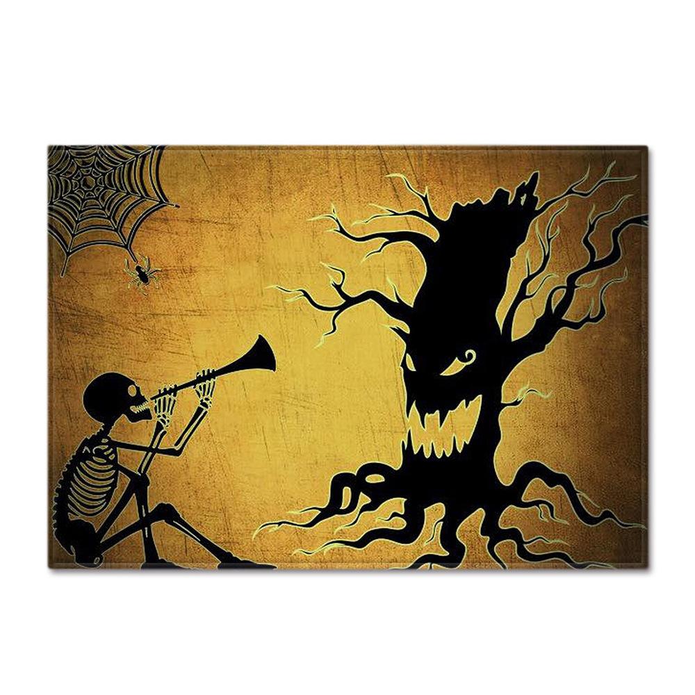 Skull Living Room Floor Mat Bedroom Dining Room Carpet Carpet Doormat