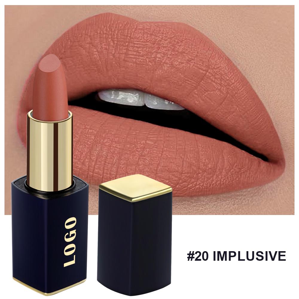 Матовая помада, не выцветающая - Стойкая, Не липкая