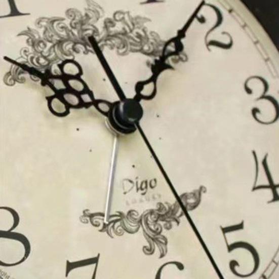 Vintage Metall Analoger Wecker Großes Display Tickenlos Leise Batteriebetrieben Schlafzimmer Retro Schreibtisch Quarz Uhr Kinder Schüler Geburtstagsgeschenk