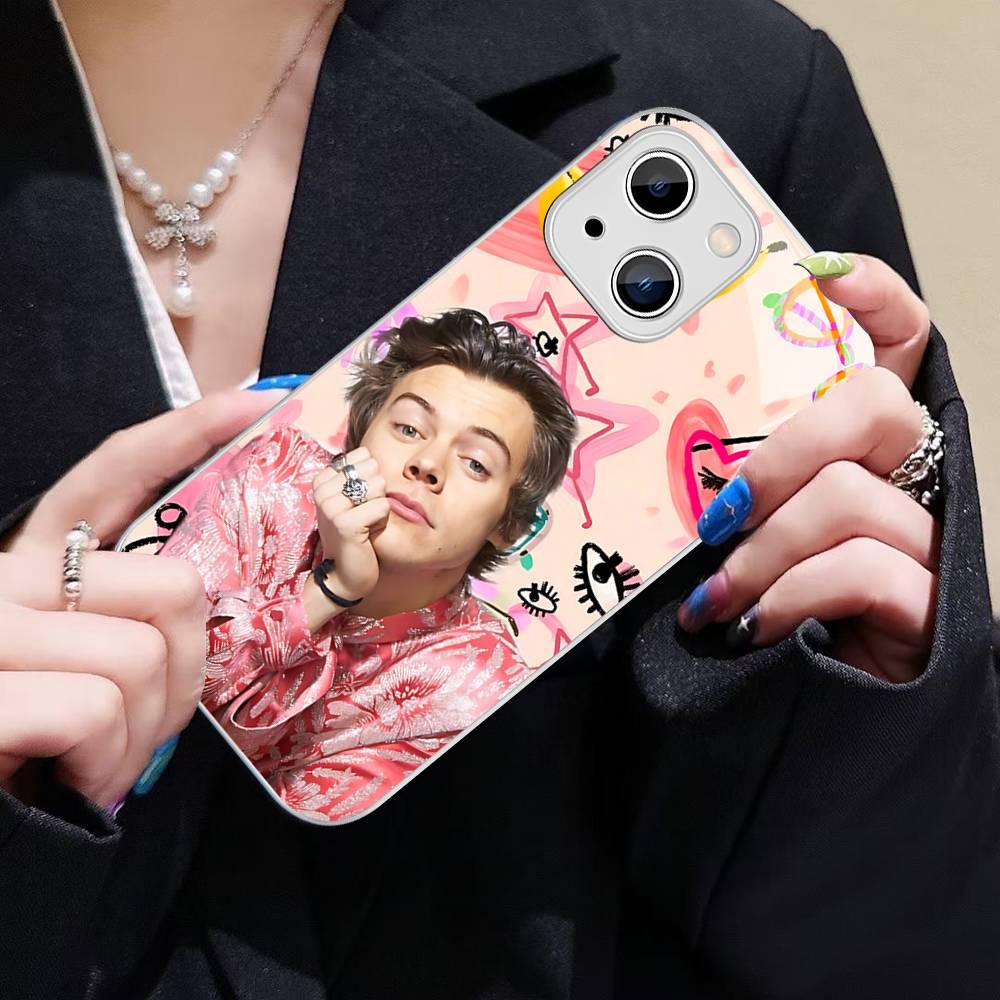 H-Harrys Music Styles For IPhone 14 13 12 Mini 11 Pro XS Max X XR 14 Plus Tempered Glass Cover