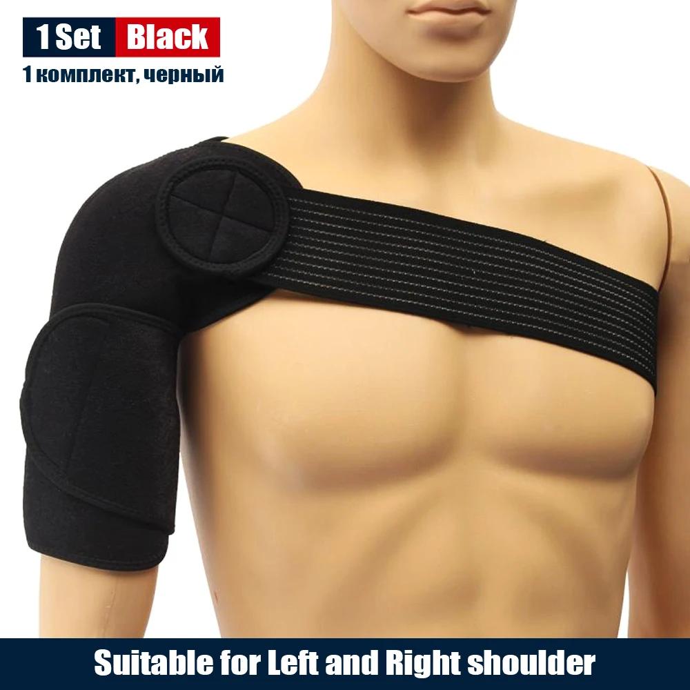 

Shoulder Brace Support Compression Sleeves For Torn Rotator Cuff, Ac Joint Pain Relief Arm Immobilizer Wrap