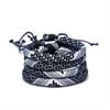 Multicolour Weave Kufiya Patterns Bracelets Handband Traditional Keffiyeh Scarf Patterns Arabic Hand Rope Jewelry Gift