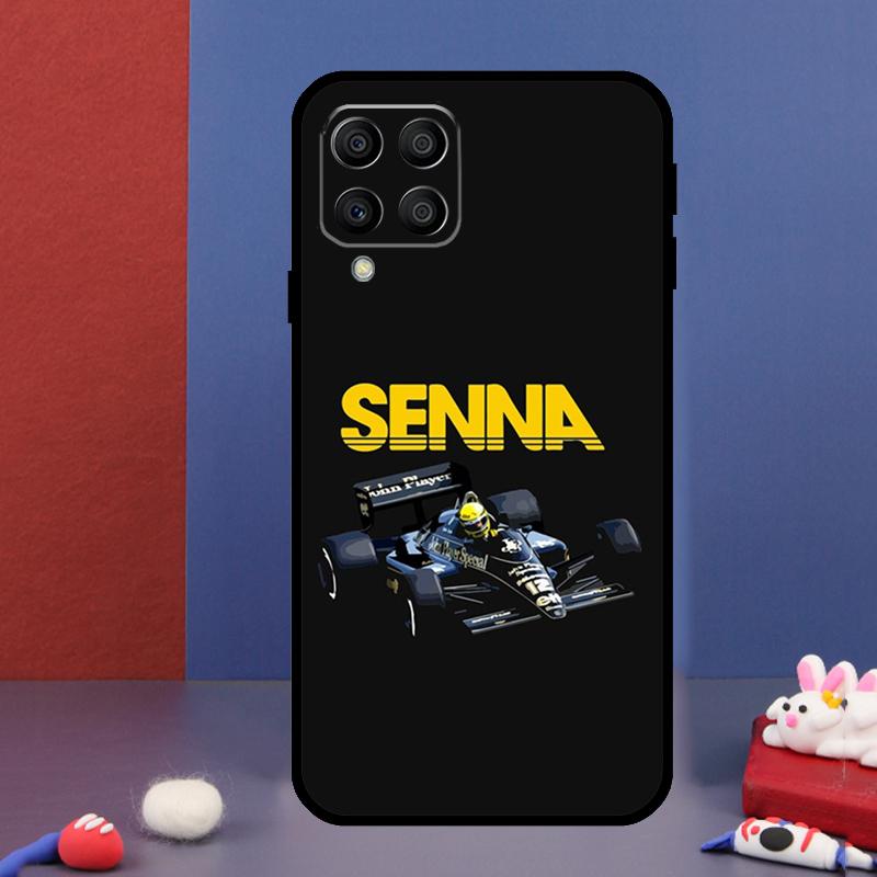 Ayrton Senna F1 For Samsung Galaxy M31 M51 M33 M13 M23 M53 M15 M55 M14 M34 M54 M20 M30s M32 M52 Phone Case