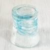 Kubakasa Ryukyu Glass Rock Glass with Fluorite - Okinawa Souvenir - Firefly Wave Glass - Glows In the Glow - Luminous