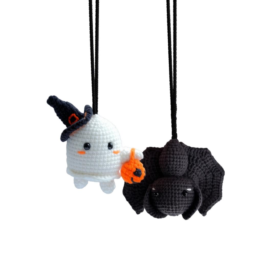 Halloween Car Hanging Ornament for Festive Seasonal Decor