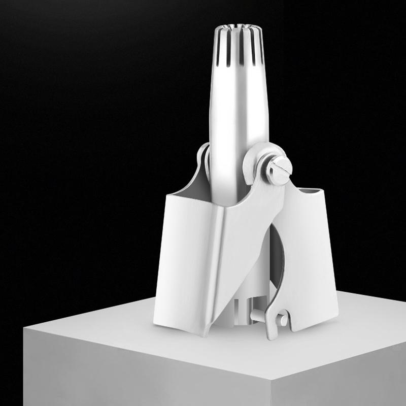 Nose Hair Trimmer Cleaner For Men Women Stainless Steel Manual Mechanical Shaving Razor Washable Hair Removal Tools Detachable