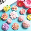 3D Rose Flower Moulds DIY Fondant Chocolate Cake Mold Plaster Work Clay Resin Soap Silicone Mold Cake Decoration Baking Tools