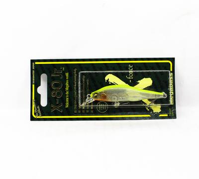 Megabass Gráfico invisível de isca suspensa X-80 JR Minnow (0104)