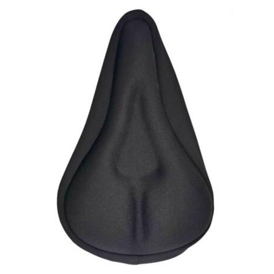 Bike Saddle Cover Ultra Soft Breathable Thickened Silicone 3D Sports Bike Seat Rain Cover for MTB
