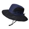 Men's Wide Brim Bucket Sun Hat