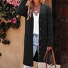 Women's Knitted Cardigan Loose, Large-sized, Laid-back Style Knitted Cardigan Sweater Coat