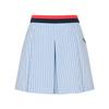 MARTINE GOLF Knit Matching Pleats Culottes_Blue