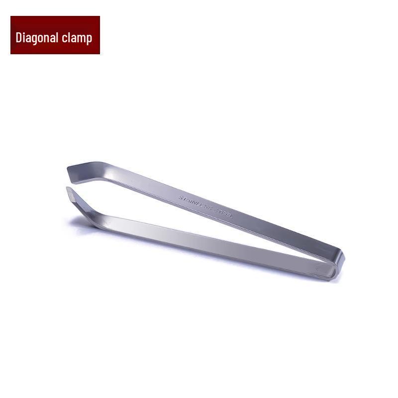 Stainless Steel Pig Bristle and Fish Bone Tweezers - Multi-Purpose Kitchen Plucking Tool