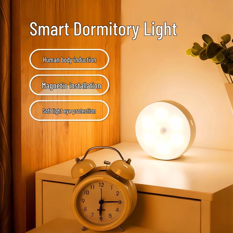 Smart Motion-Sensor LED Night Light for Home & Dorm