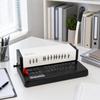 Manual Loose-Leaf Paper Punch and Binder Machine Sturdy for Students