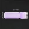 Root Comb Applicator Bottle with Graduated Scale Reliable Hairstyling Tool Scalp Coloring Dyeing Supplies for Home Salon