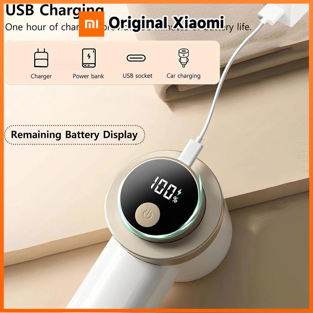 Xiaomi USB Rechargeable Lint Remover For Clothes Professional Lint Shaver Hair Ball Trimmer Fabric Fuzz Remover
