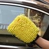 1 STÜCK Wasserdichte Autowasch-Mikrofaser-Chenille-Handschuhe Dicke Autoreinigungs-Handschuh Wachs-Detailing-Bürste Autopflege Doppelseitiger Handschuh