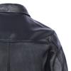 Long Jacket Men Genuine Cow Leather Wind Coat Classic Black Plus Size Jackets Casual Cloths