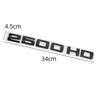 Chrome Black 2500 HD Decals Sticker For Chevrolet GMC Silverado 2500HD Sierra Yukon Car Trunk Letters Badge Emblem Stickers