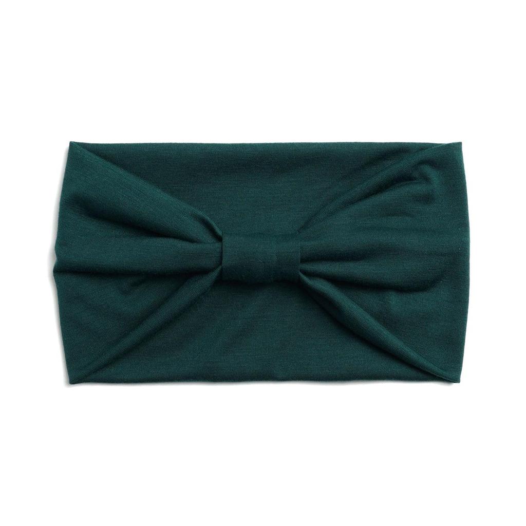 Stretchy Solid Color Sports Headband - Sweat-Absorbing Yoga & Running Hairband