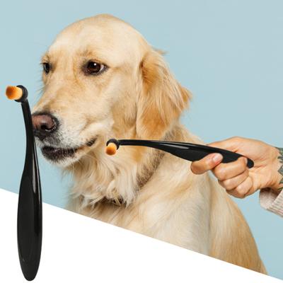 Pet Gözyaşı Leke Fırçası Kediler Gözyaşı Leke Çıkarıcı Fırça Rahat Saplı Nazik Köpekler Bakım Aracı Pet