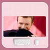 D-David S-Singer B-Bowies Mouse Pad 900x400mm Rectangular Pad PC Keyboard Office Table Rubber 900x400mm Mat XXL Laptop Lock Edge