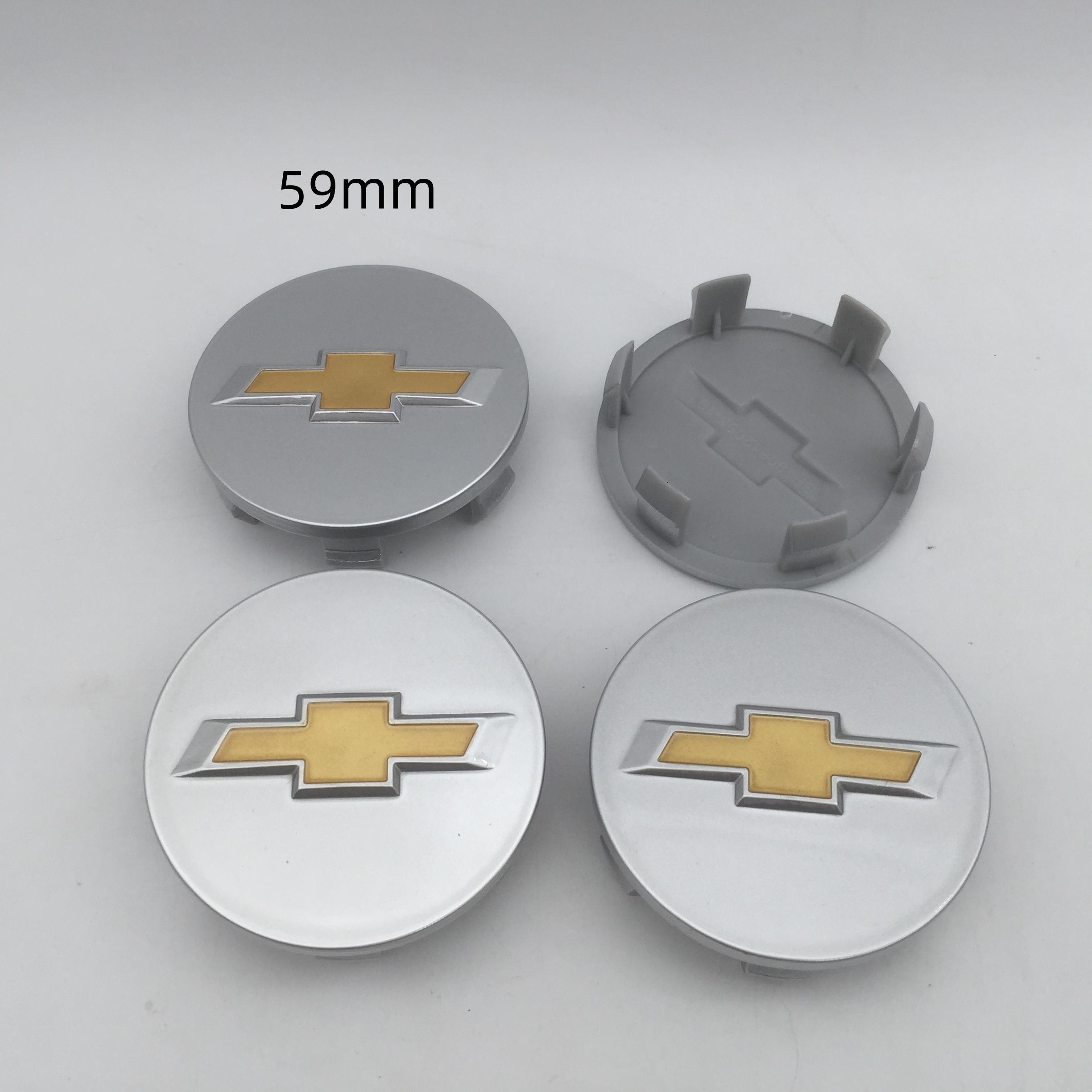 

4pcs 3D For 53mm 59mm Car emblem Wheel hub Center Cap Badge covers sticker Decals Styling accessories