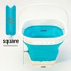 Multifunctional Hand-Carry Wash Bucket with Brush, Watercolor, Oil Painting, Gouache Palette, and Drawing Supplies
