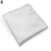 Men's Pocket Hanky Towel Plain Solid Color Wedding Party Square Handkerchief