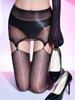 Womens Stockings With Garter Belt Aurora Polka Dot Suspender Pantyhose Oil Shiny Glossy Stocking Transparent Elastic Sockings