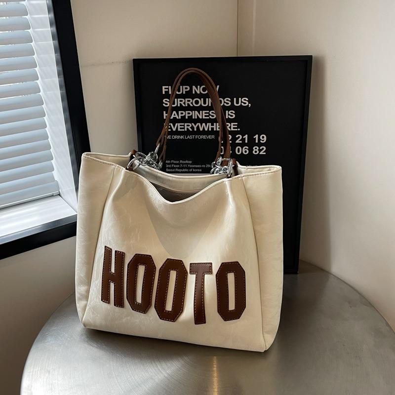 Shoulder bag women's large-capacity new bag, high-end college student class bag, high-end tote bag