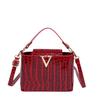 2025 summer new fashion foreign crocodile pattern V-shaped handbag bag women's messenger shoulder bag