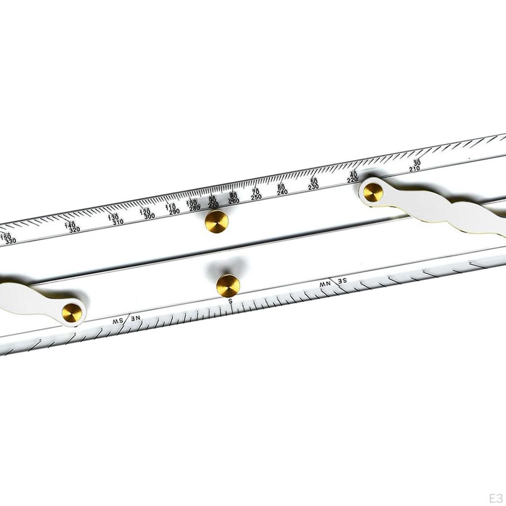 Marine Parallel Ruler for Accurate Measurement And Mapping