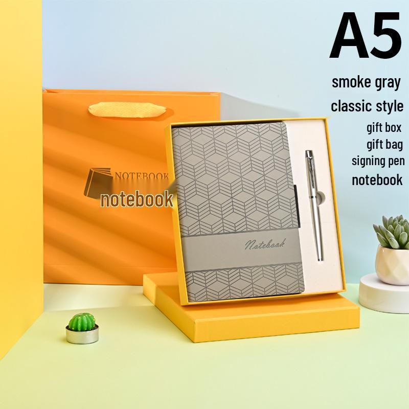 Fresh Artistic Loose-Leaf Notebook with Custom LOGO - Stylish Ins Style for Students
