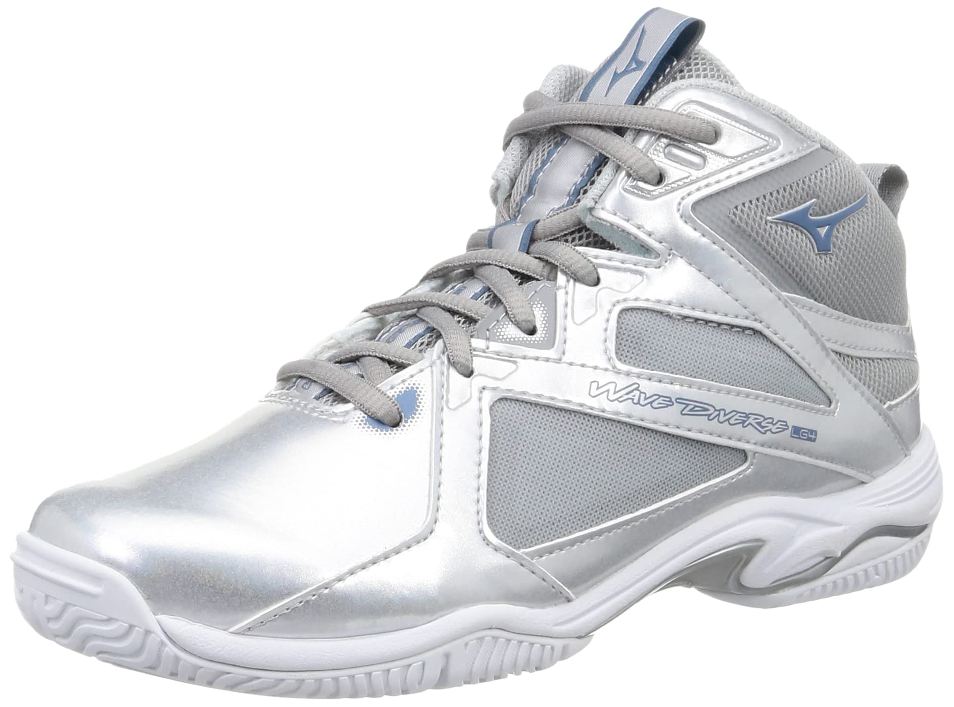 

Фитнес-обувь Wave Diverse LG 4 для зала, студии, тренировок см 3E [Mizuno] Серебристый/Белый 27.5