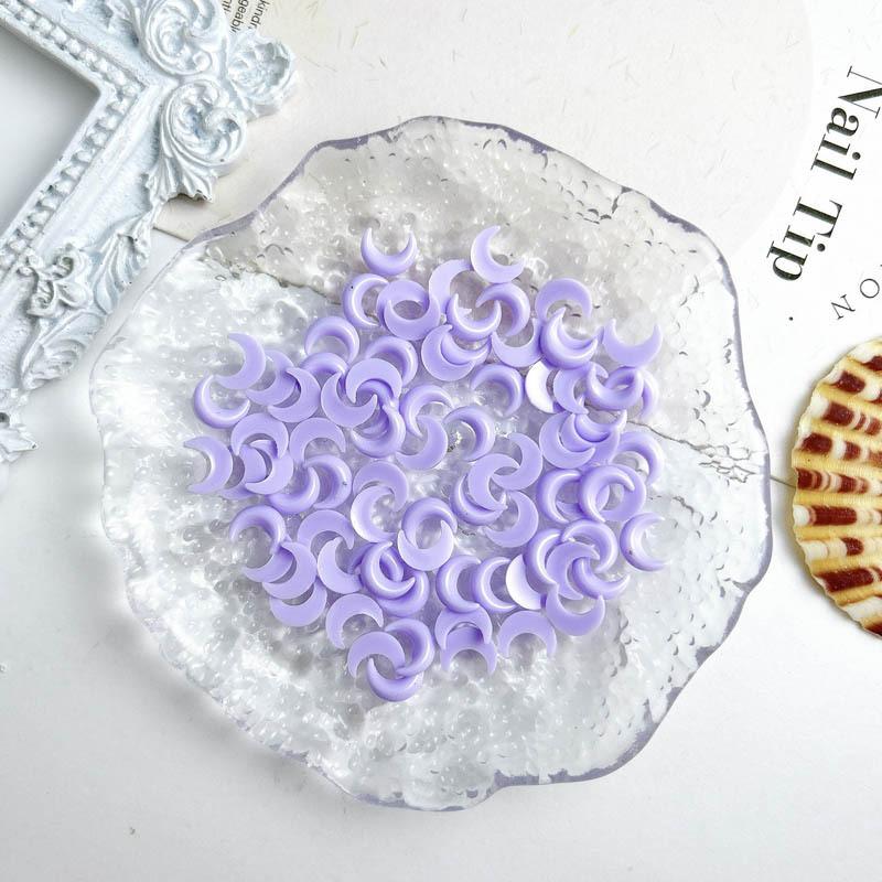 New Nail Art Resin Star Moon Ornaments Mini Small Macaron Nails DIY Phone Case Decoration