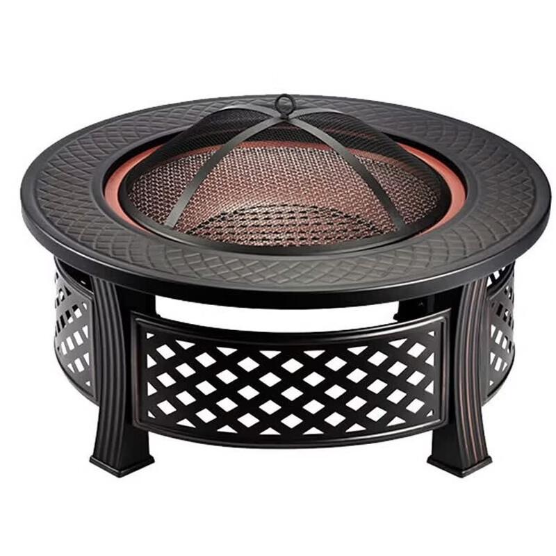 Outdoor Charcoal BBQ Fire Pit Stove