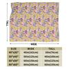 Funny S-Simpsons Cartoon Warm Cozy Blanket  Print Camping Bedding Throws Outdoor Flannel Bedspread Sofa Bed Cover